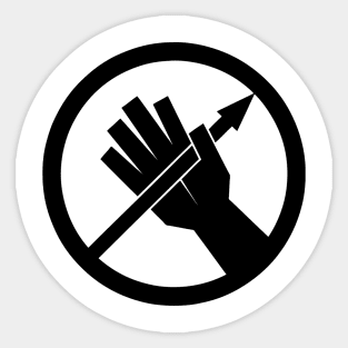 SCP Foundation MTF Alpha-1 "Red Right Hand" Sticker